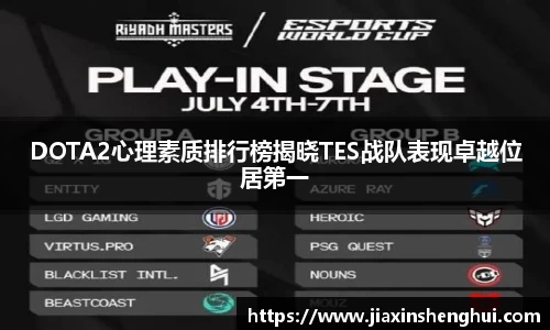 DOTA2心理素质排行榜揭晓TES战队表现卓越位居第一
